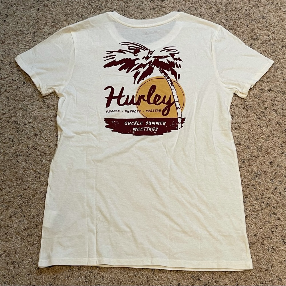 WOMENS HURLEY X BUCKLE COLLAB GRAPHIC TEE